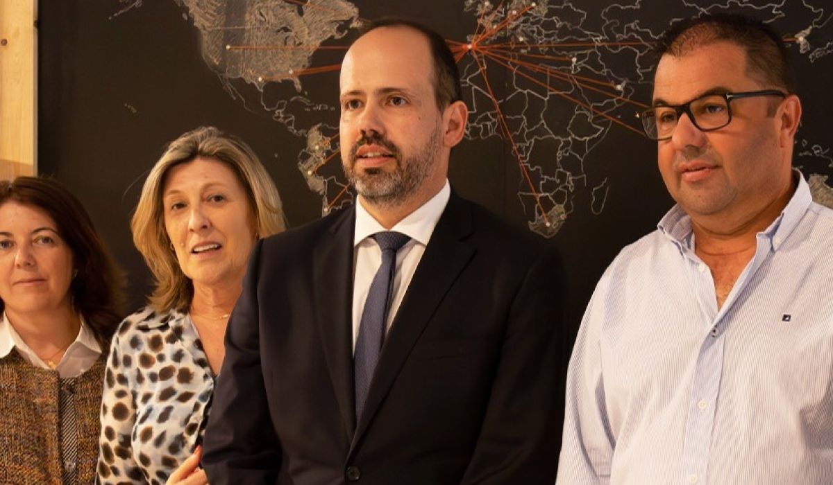 Portuguese Secretary of State for the Economy on a visit